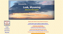 Desktop Screenshot of luskwyoming.com